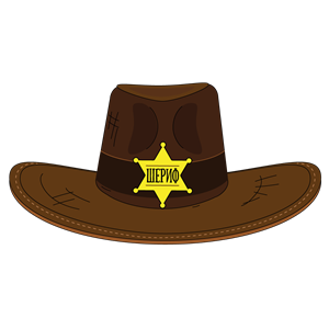 Cowboy hat PNG-59725